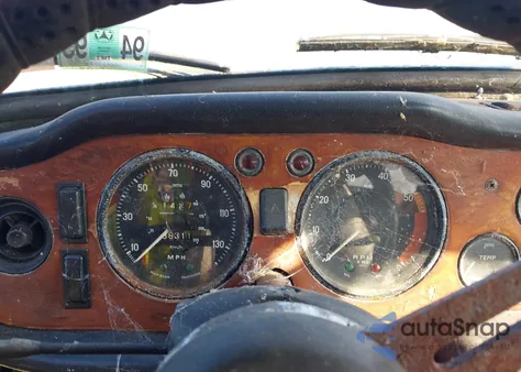 1972 Triumph Tr4 из США, поврежденный, VIN CC83016U